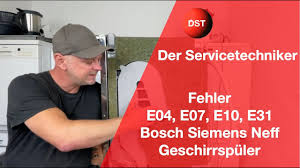 bosch spülmaschine e07