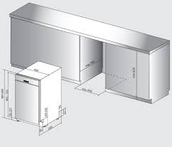 bauknecht geschirrspüler 45 cm einbau