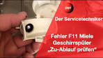 miele geschirrspüler f11