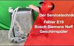 siemens spülmaschine e19