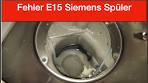 spülmaschine e15 siemens