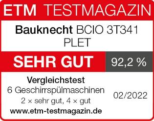 bauknecht geschirrspüler test