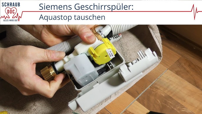 siemens aquastop geschirrspüler