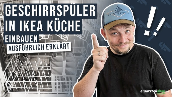 geschirrspüler 45 cm für ikea metod
