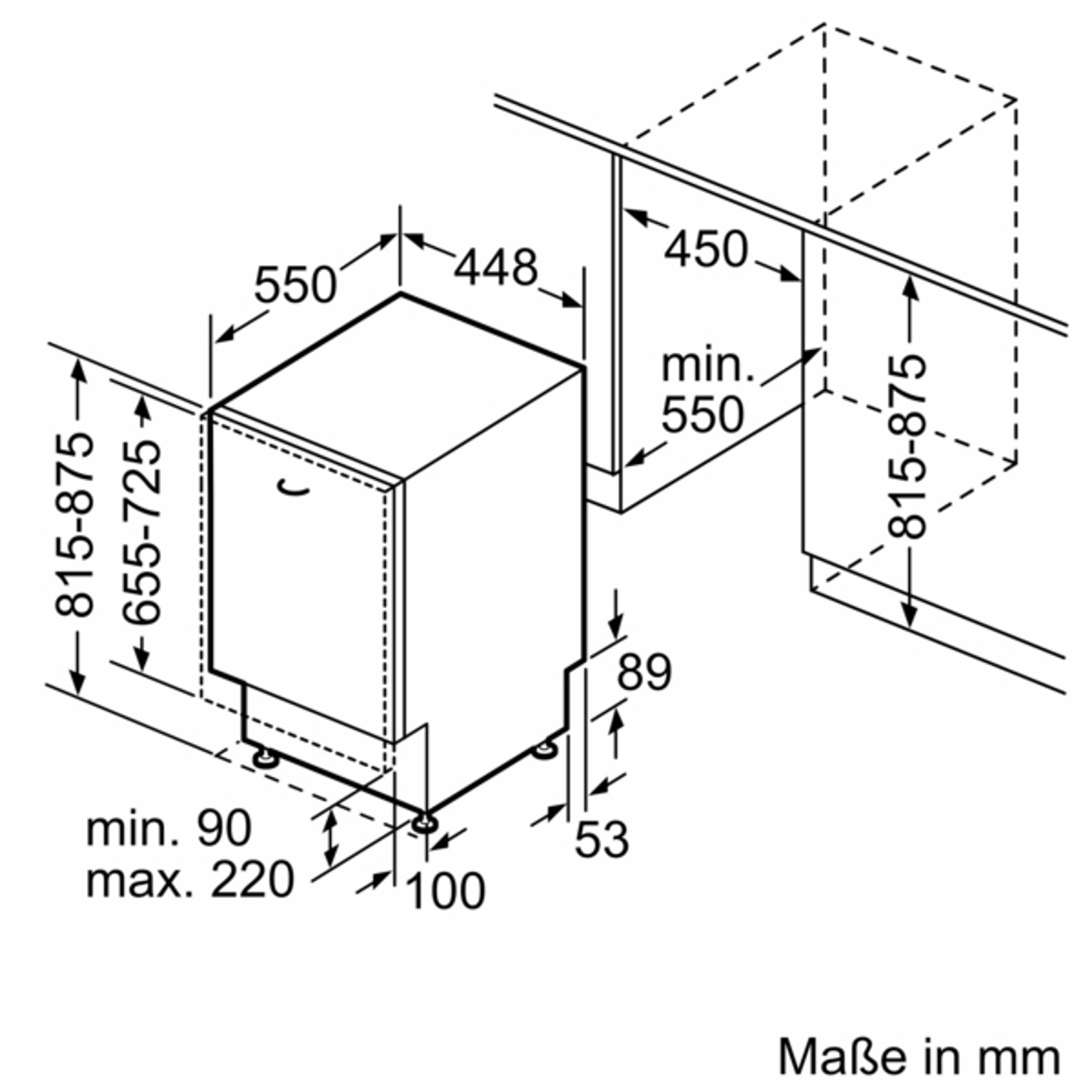 bosch geschirrspüler 45 cm weiß